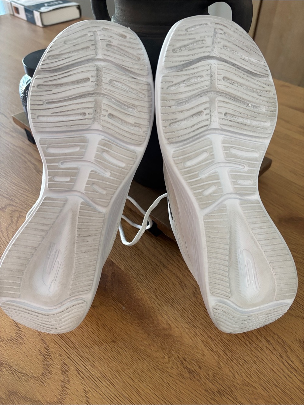 Skechers All-White Breathable Mesh Athletic Sneakers - Picture 5 of 5